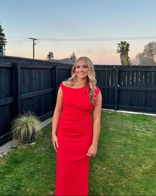 Mika Maxi Dress - Red