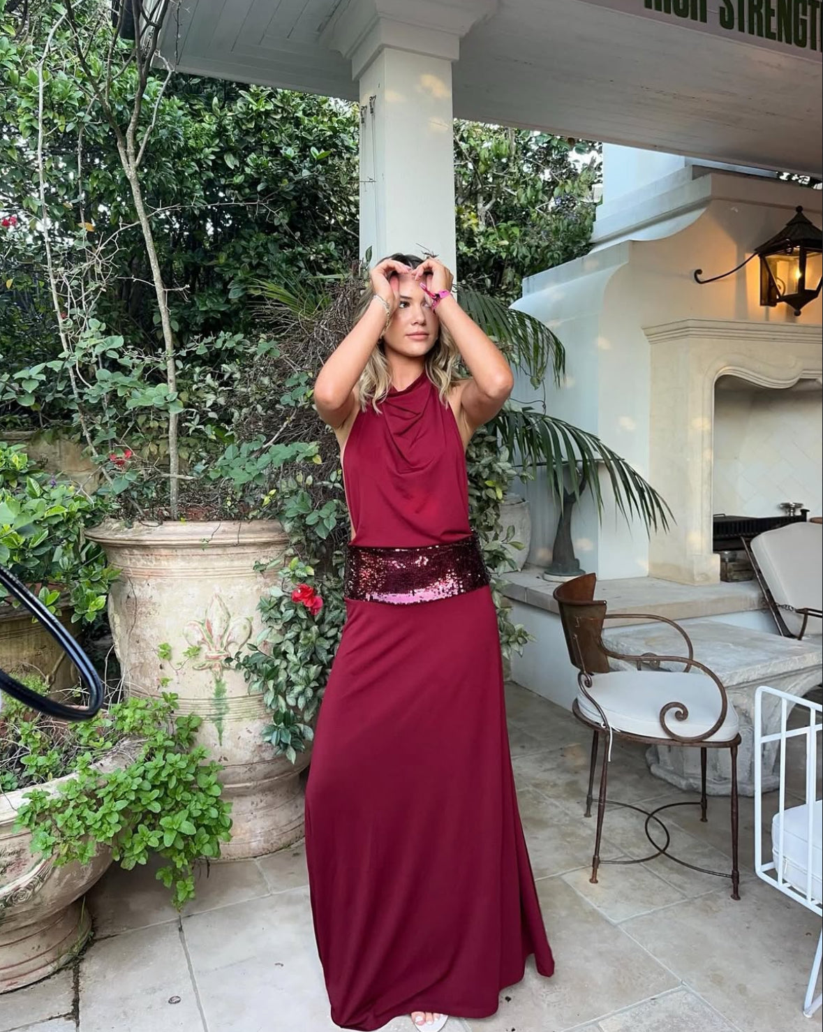 Adele Gown - Wine
