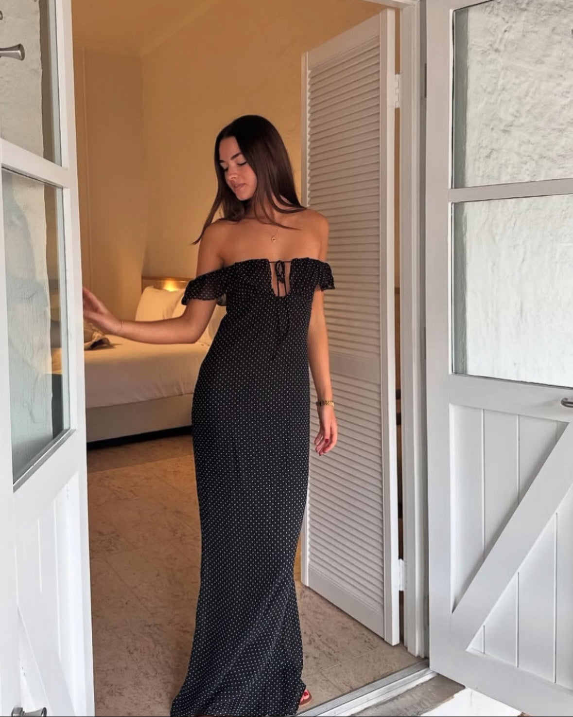 Scarlett Cherry Maxi Dress