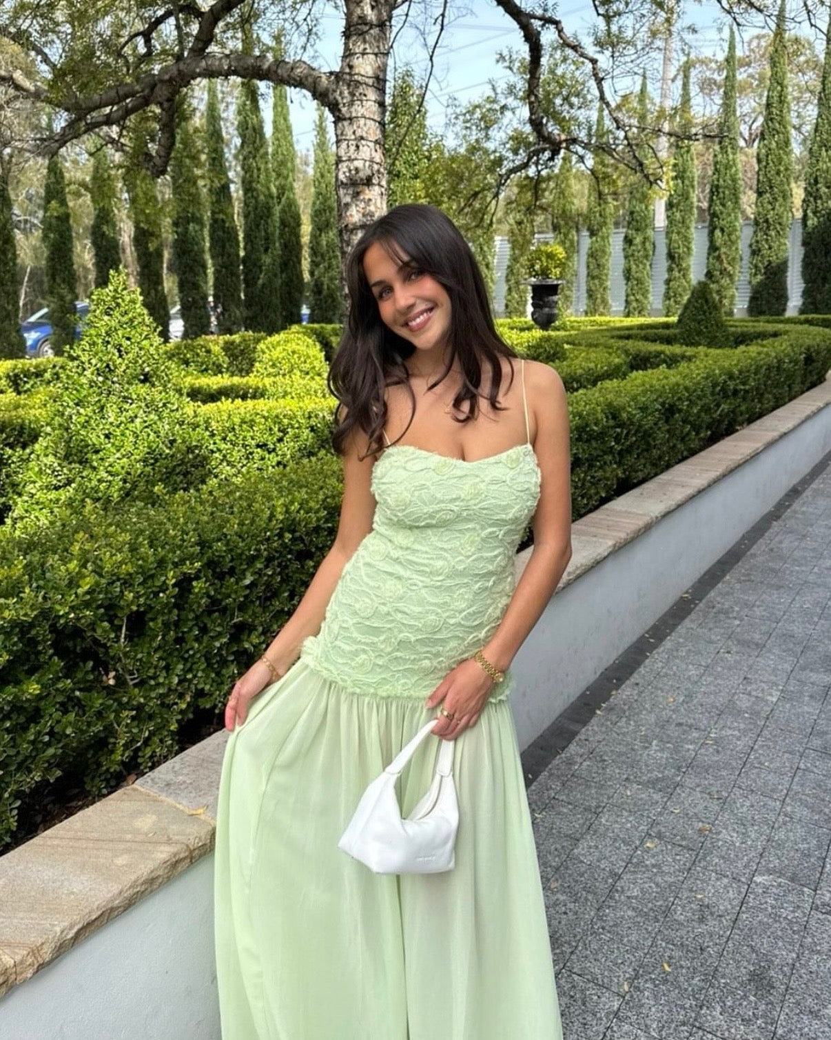 Renata Dress - Mint