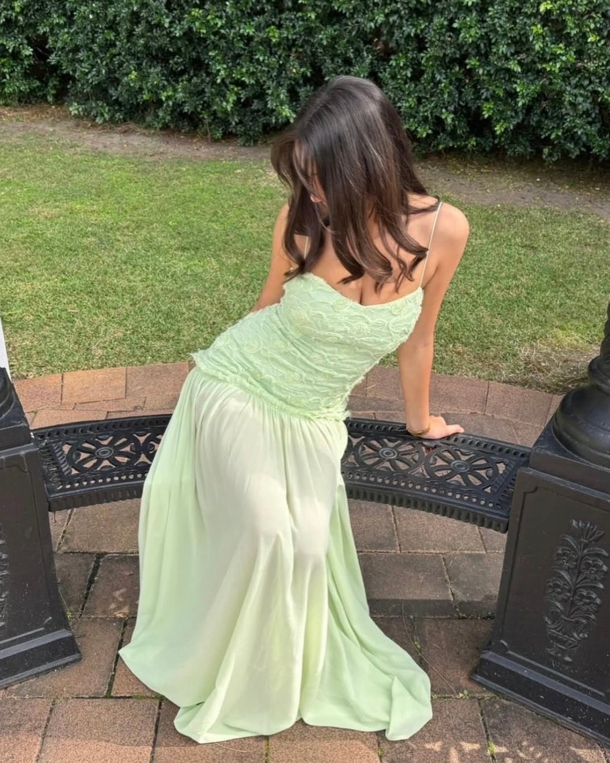 Renata Dress - Mint