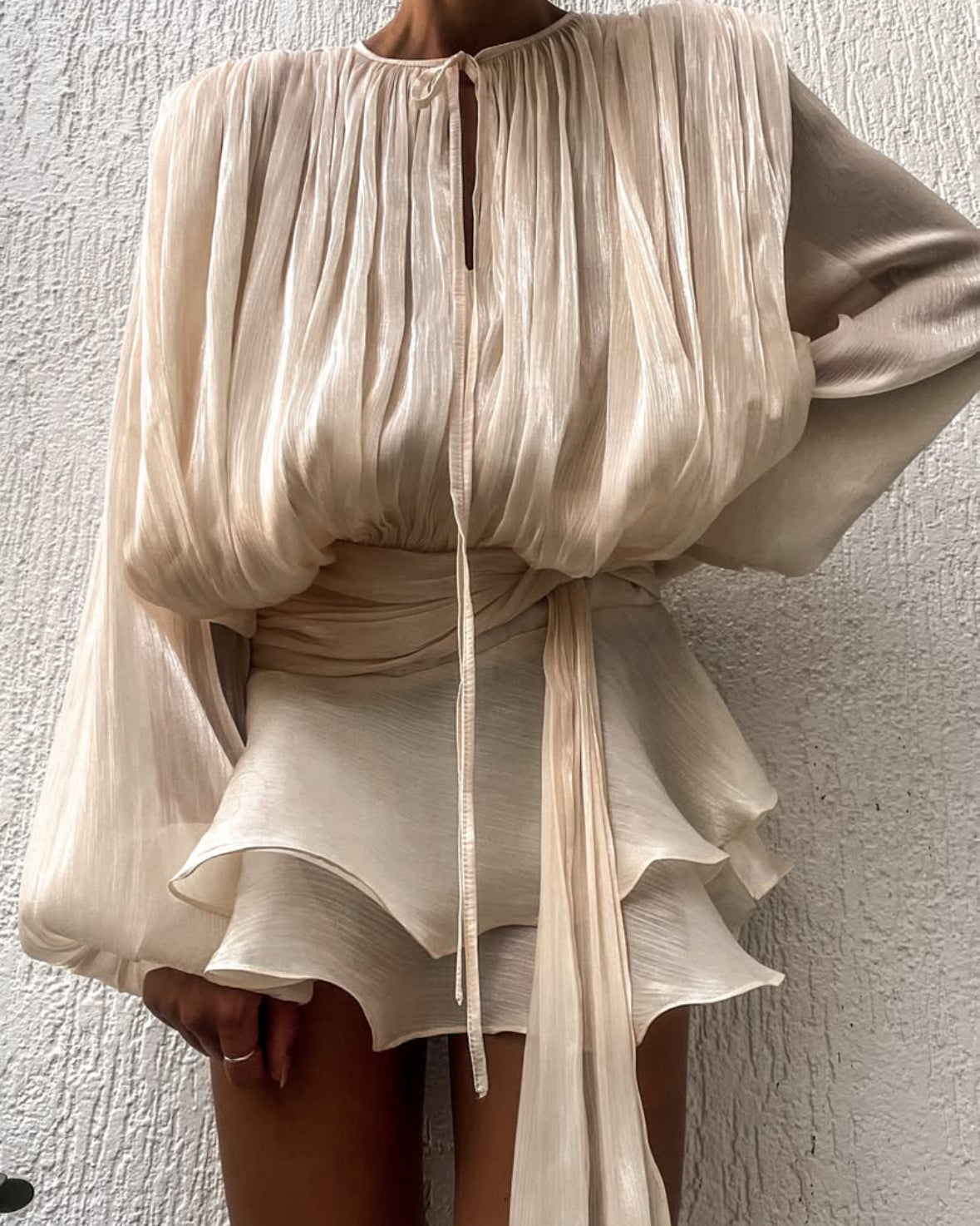Estelle Dress - Champagne