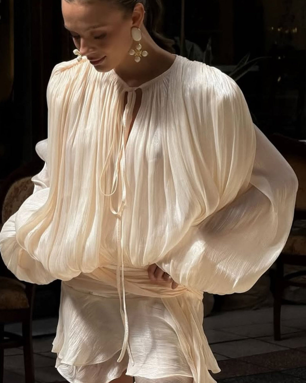 Estelle Dress - Champagne