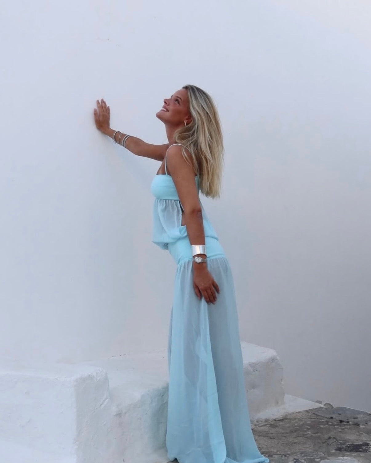 Romeo Gown - Aqua