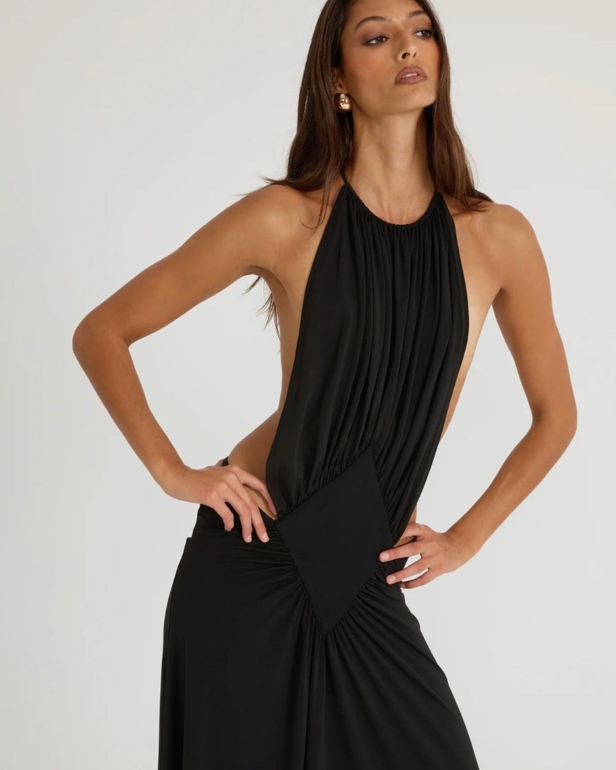 Jackie Gown - Black