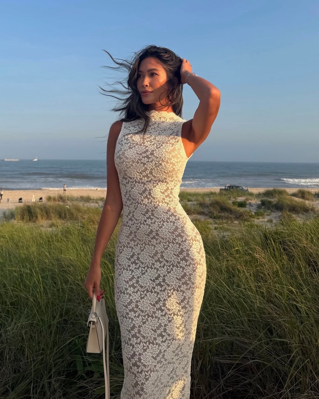 Mireille Dress - Ivory