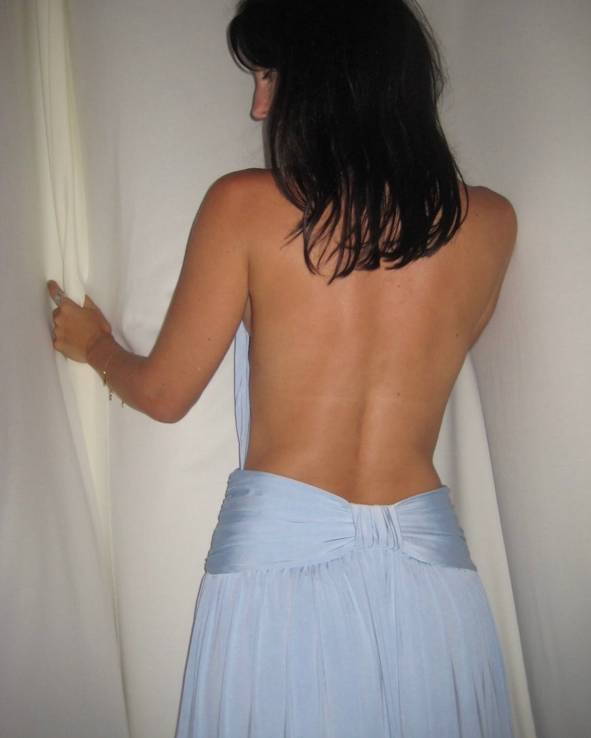 Santina Dress - Sky Blue