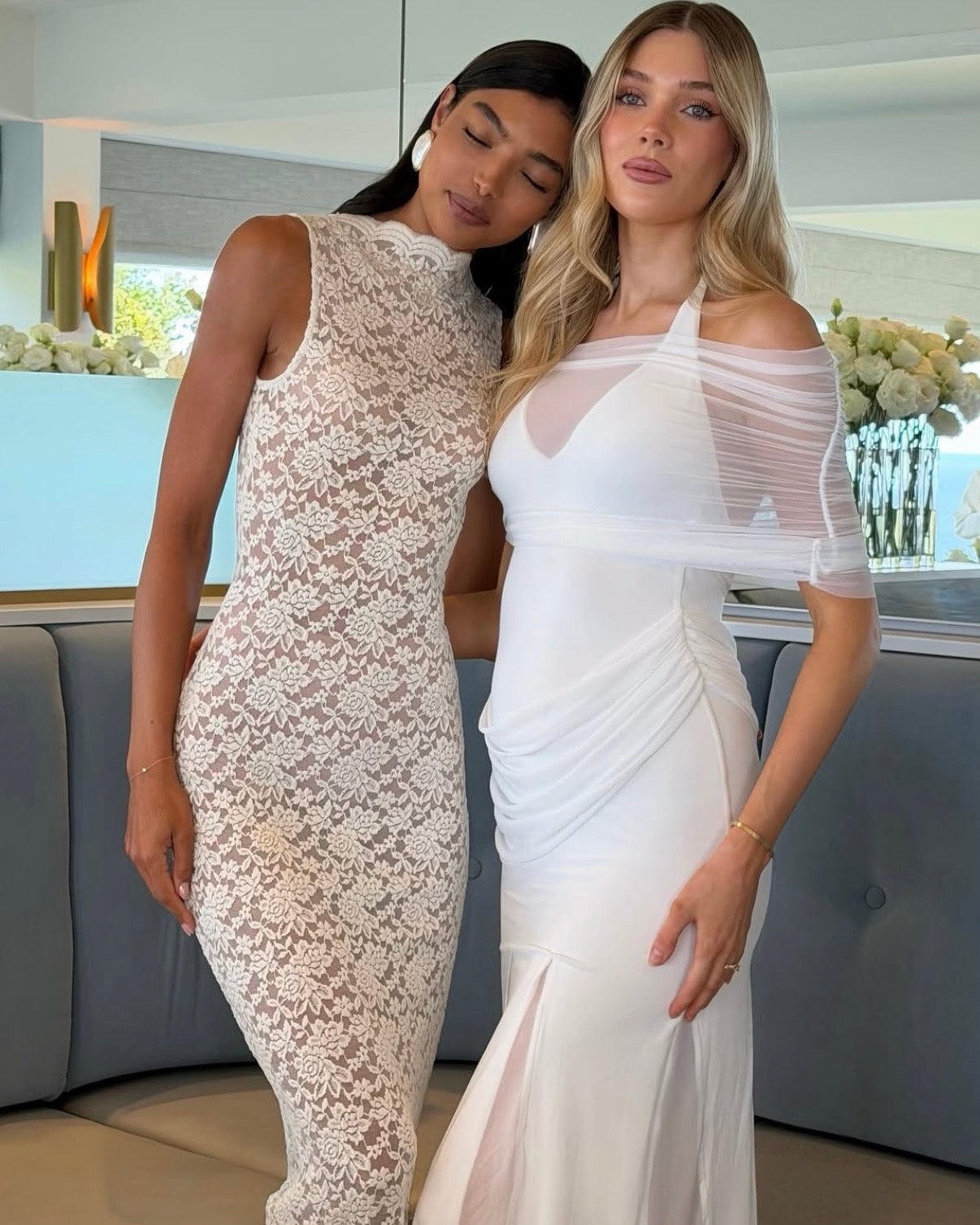 Mireille Dress - Ivory