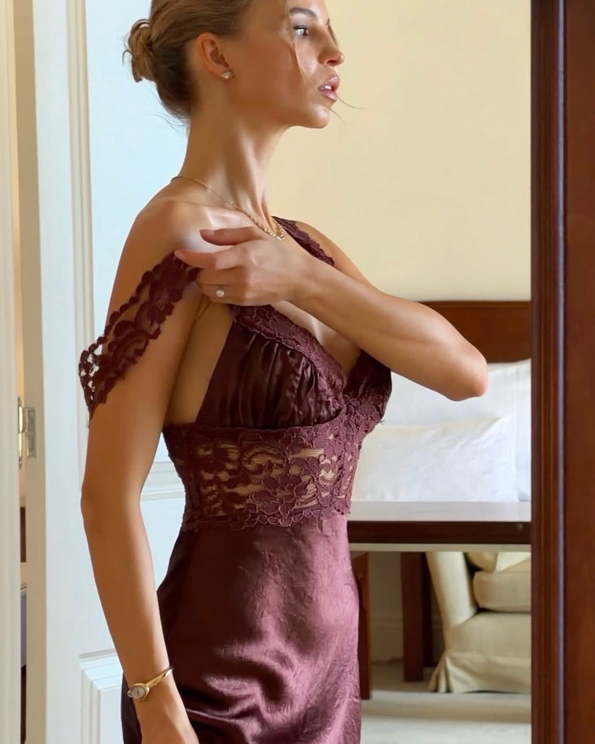 Eveline Dress - Cacao
