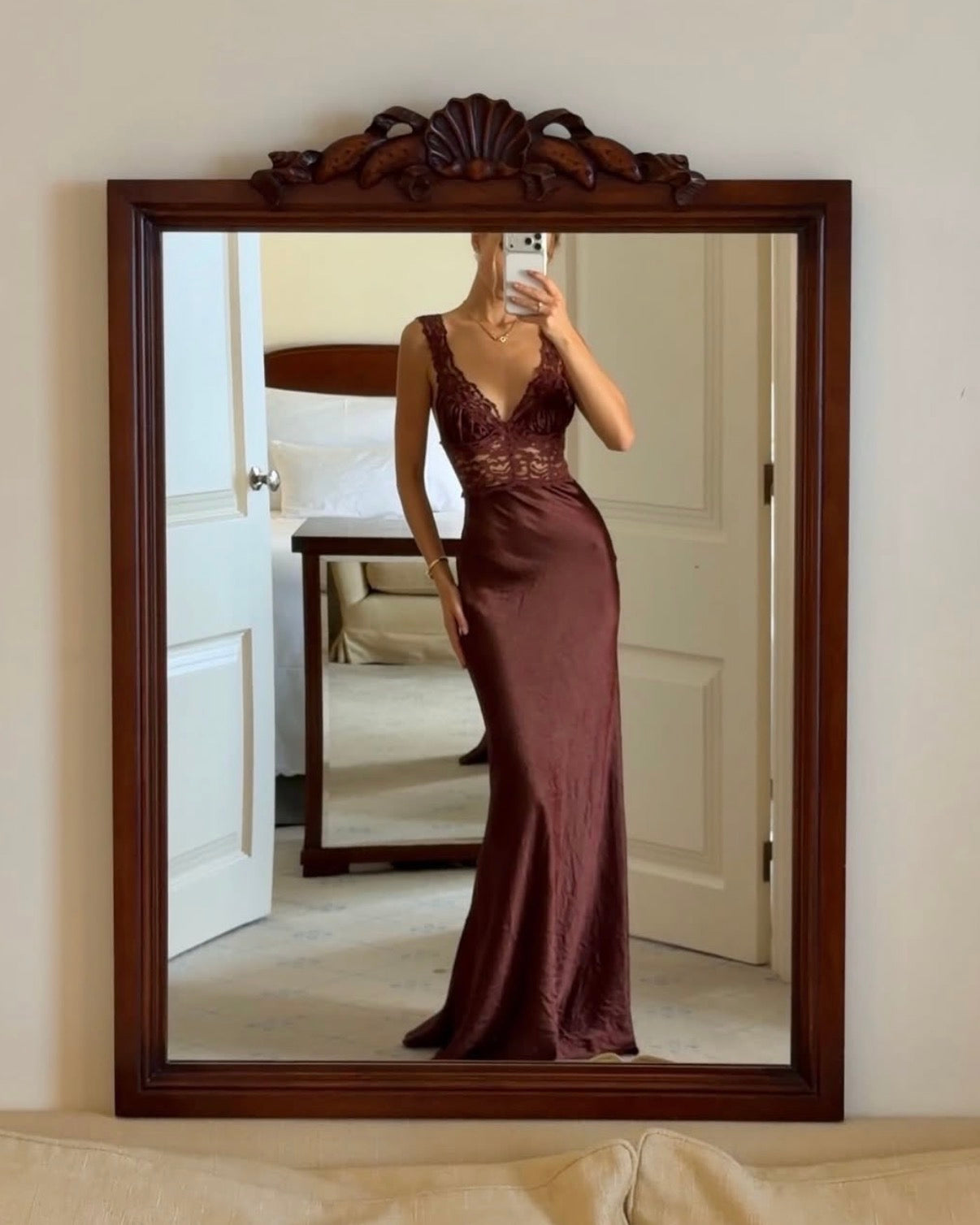 Eveline Dress - Cacao