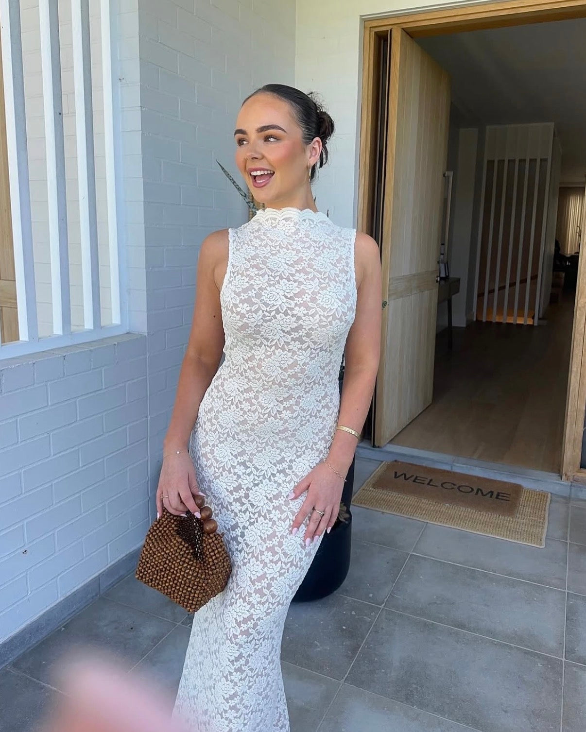 Mireille Dress - Ivory