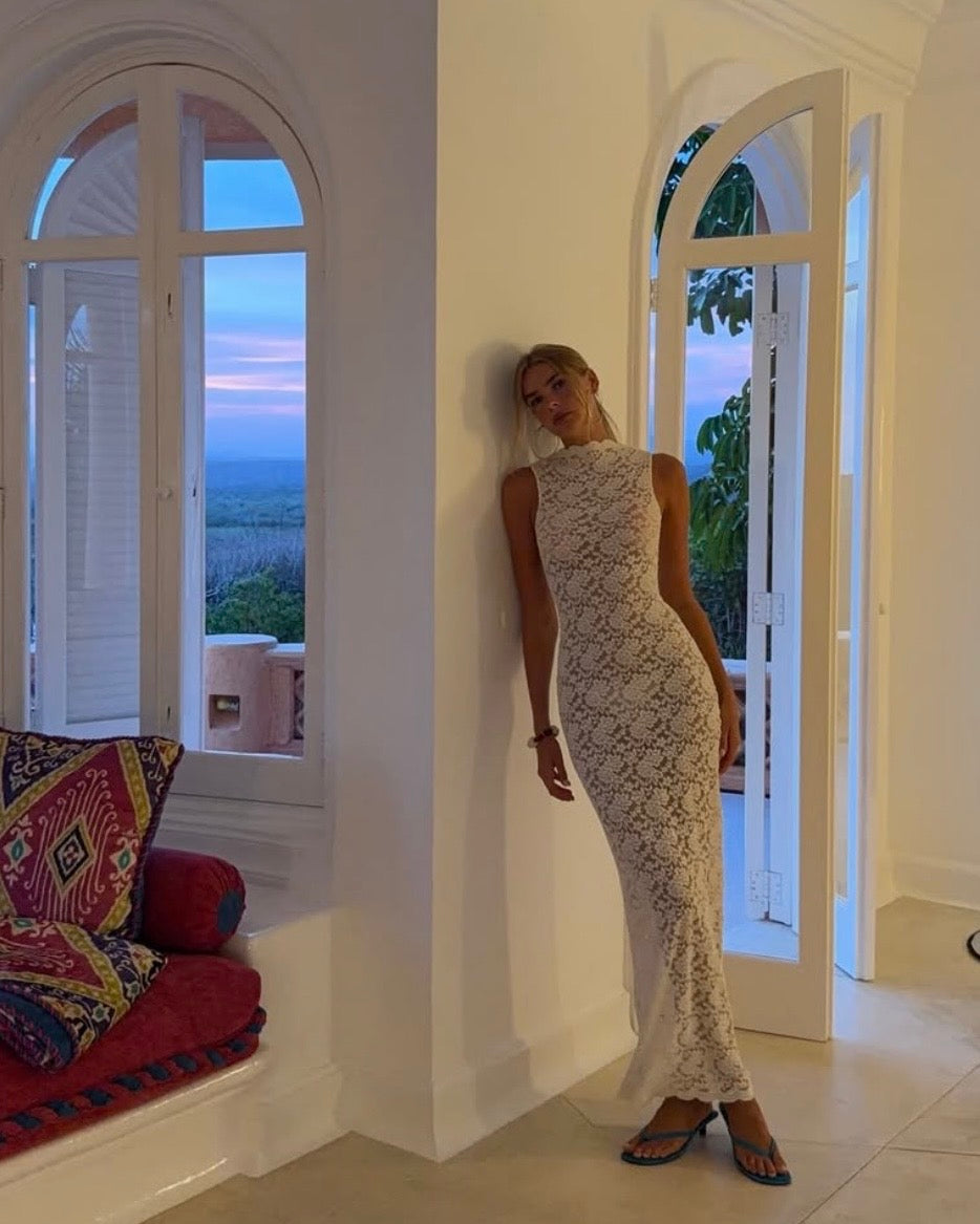 Mireille Dress - Ivory