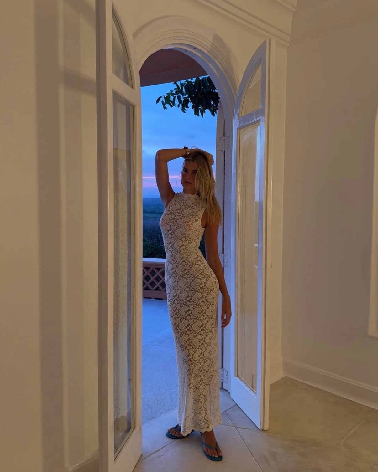 Mireille Dress - Ivory