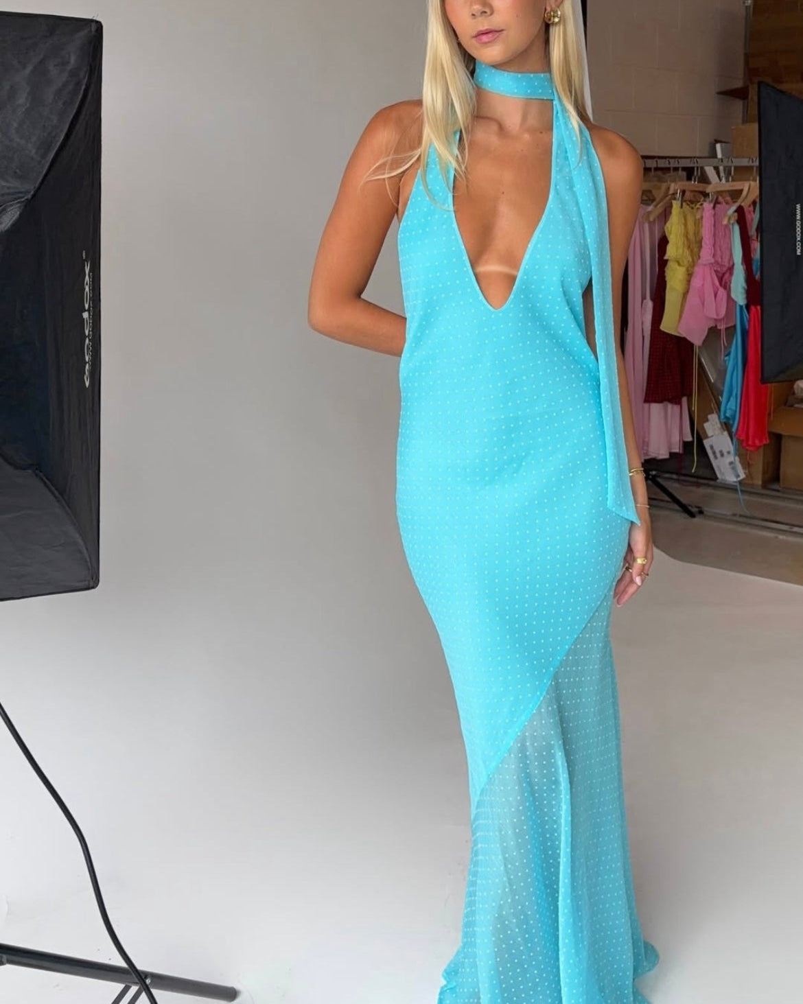 Jasmine Maxi - Blue Lagoon