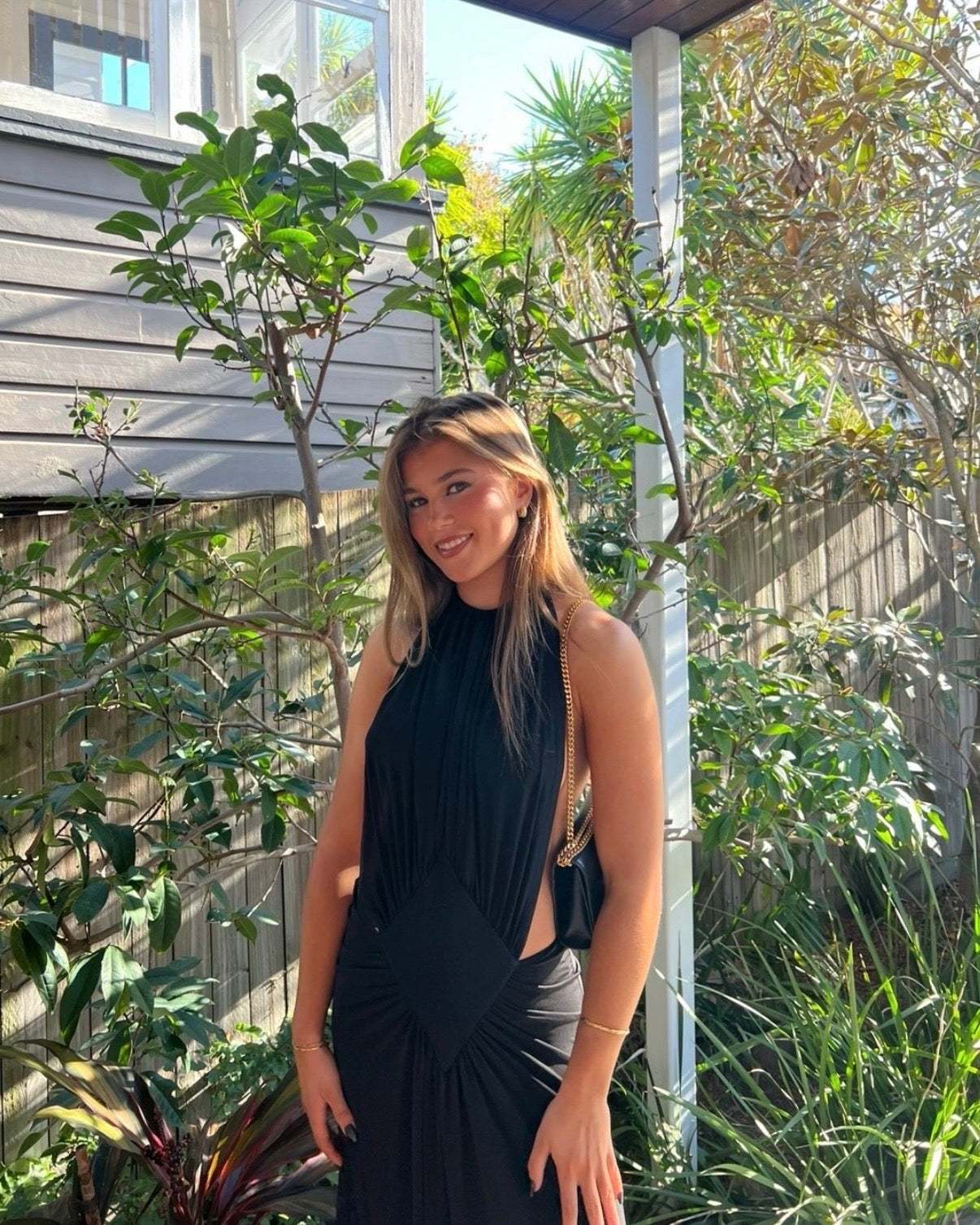 Jackie Gown - Black