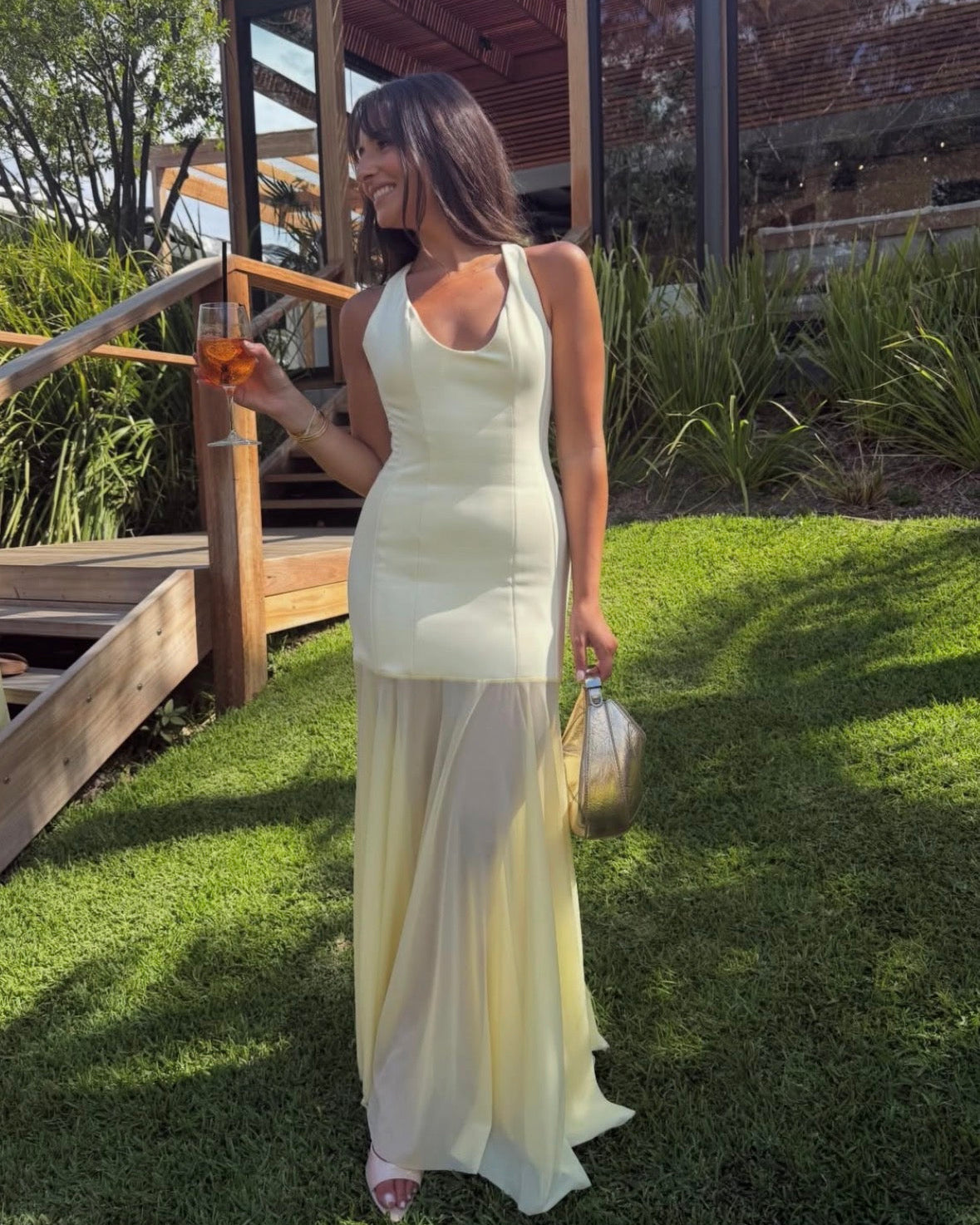 Odessa Gown - Lemon