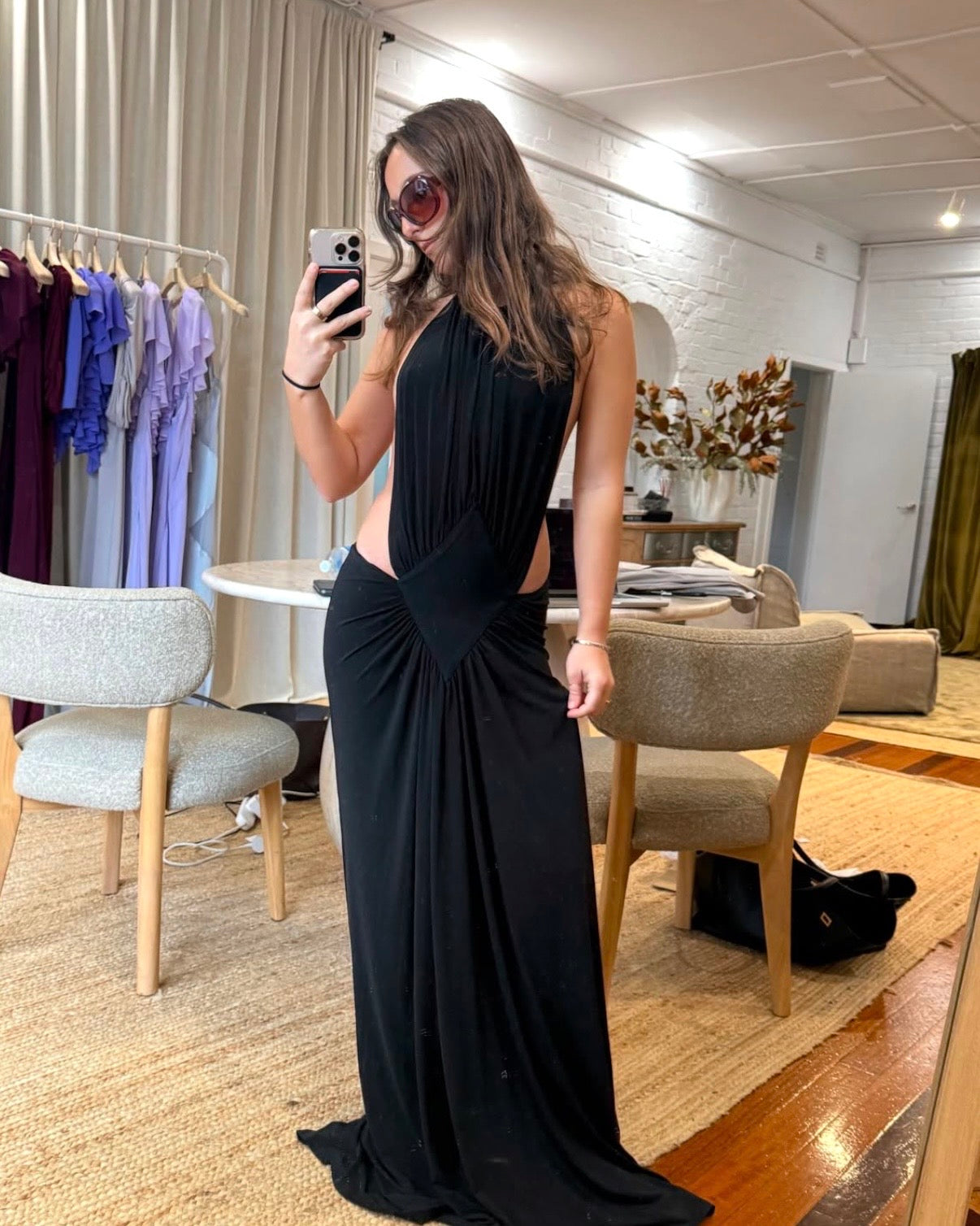 Jackie Gown - Black