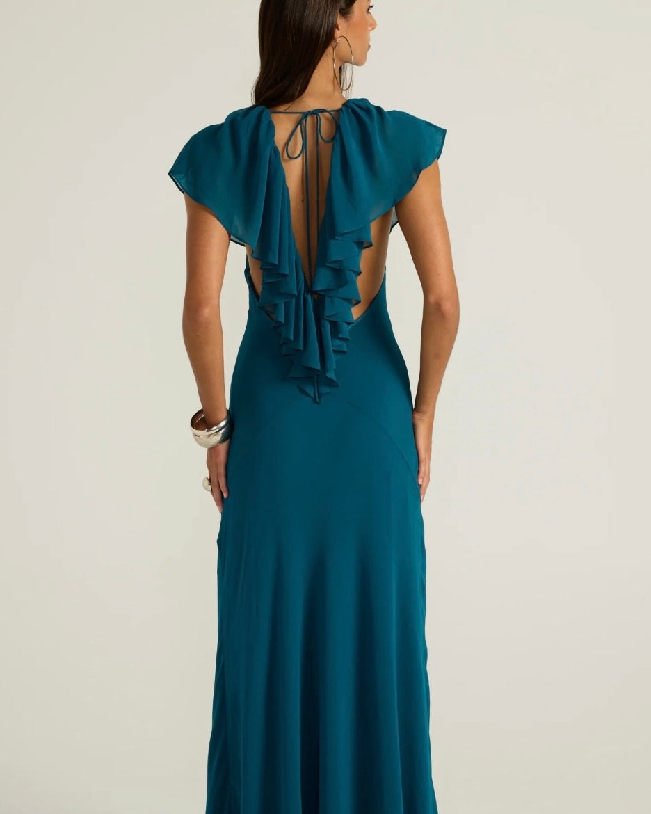 Clover Gown - Teal