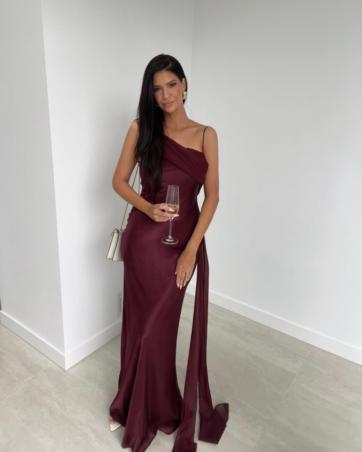 Helena Dress - Plum
