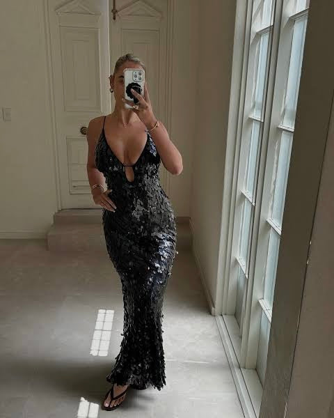 The Sapphire Sequin - Black