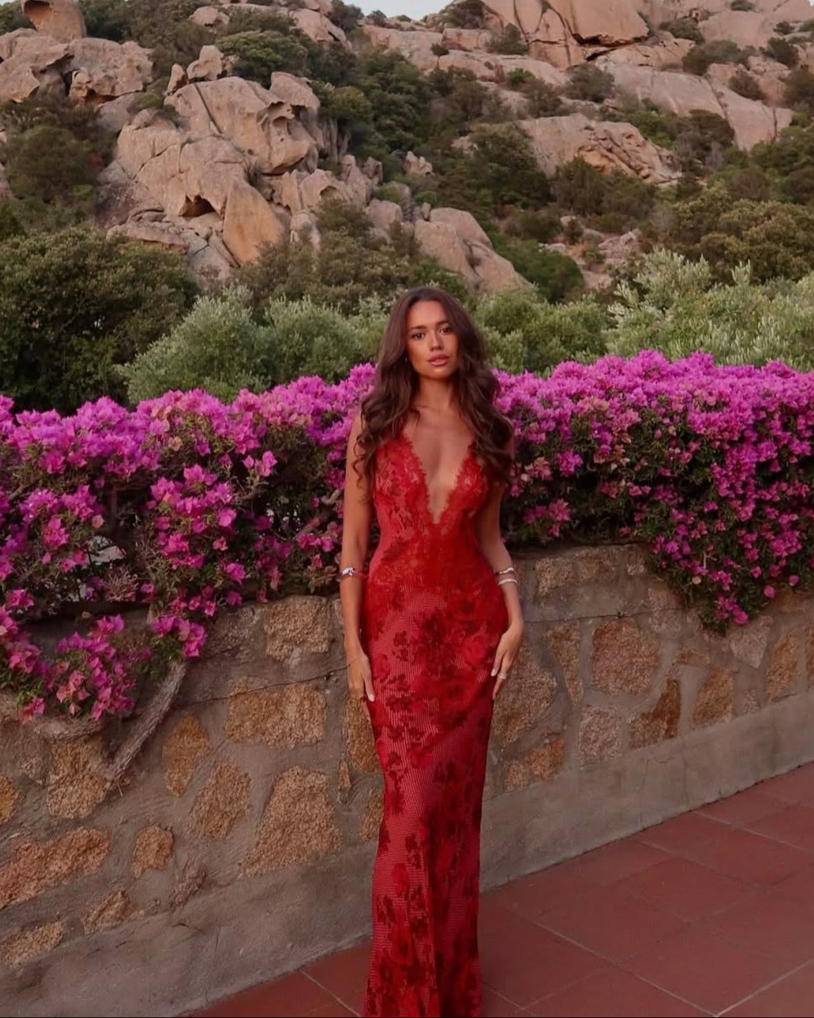 Juliette Maxi Dress - Rose