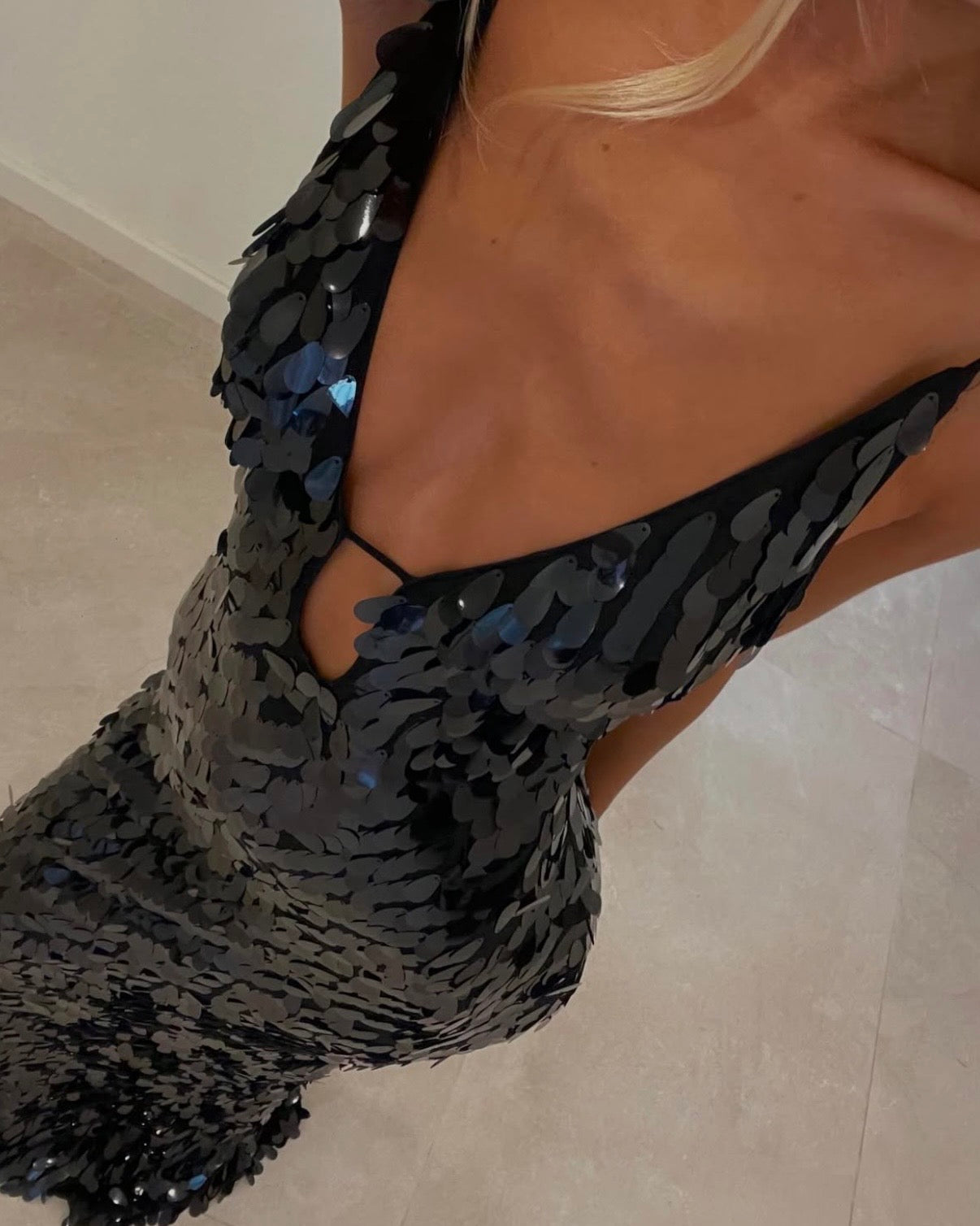 The Sapphire Sequin - Black