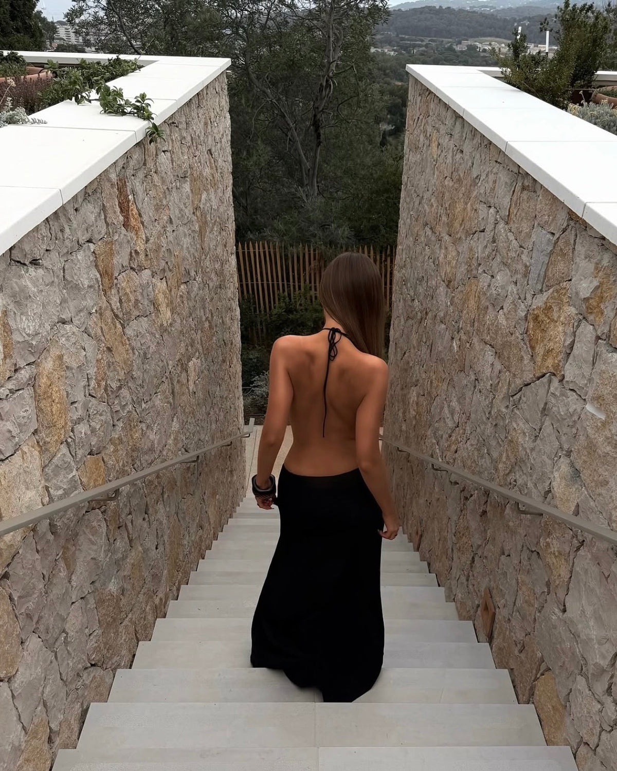 Jackie Gown - Black
