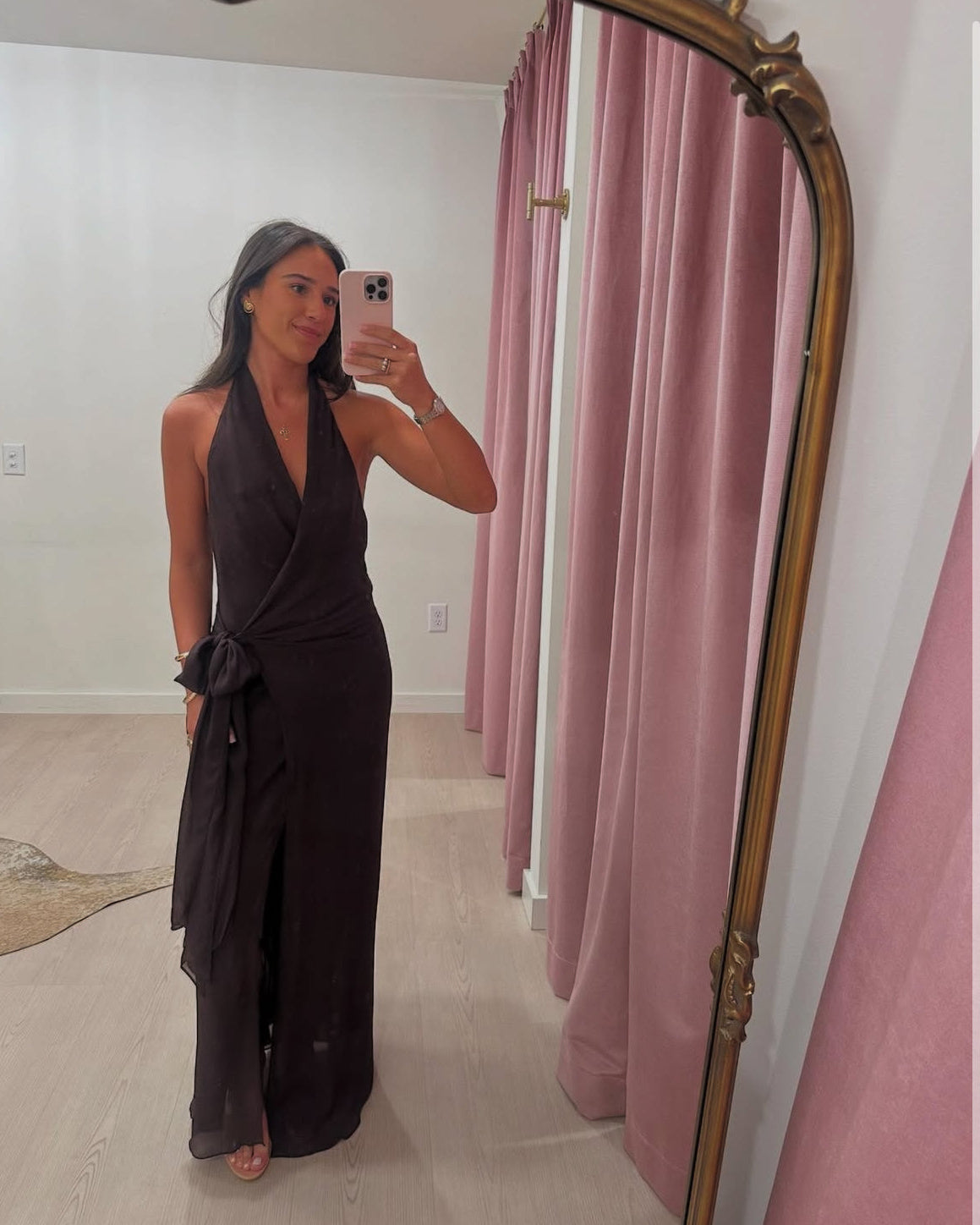 So Chic Maxi Dress - Chocolate