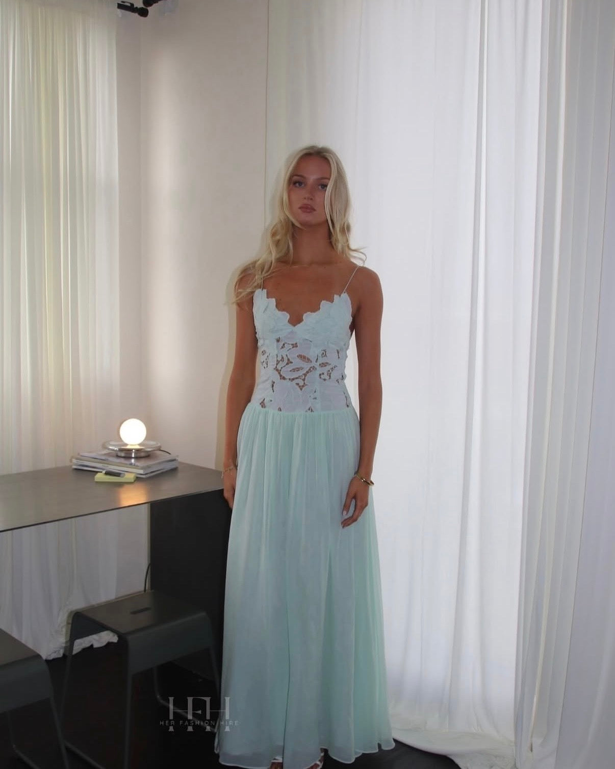 Stephanie Maxi Dress - Seafoam