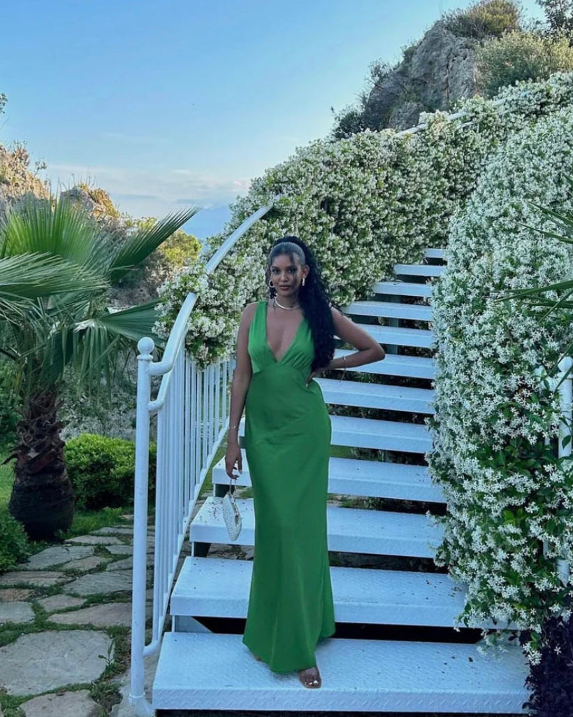 Nadia Maxi Dress - Emerald
