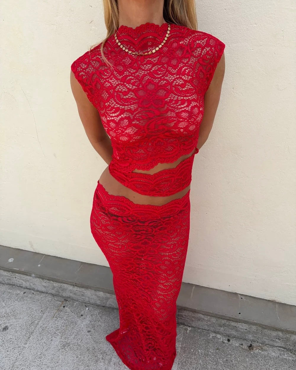 Marisole Set - Red