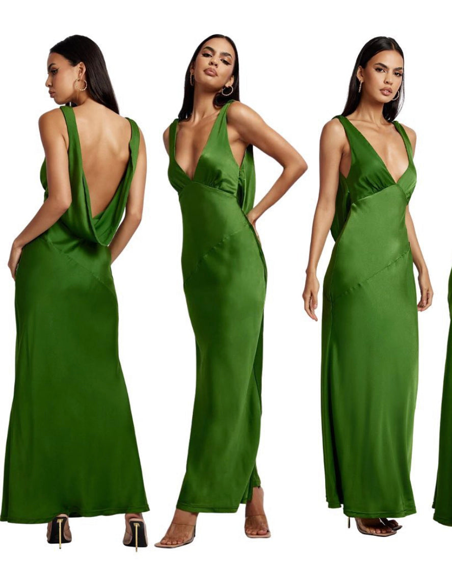 Nadia Maxi Dress - Emerald