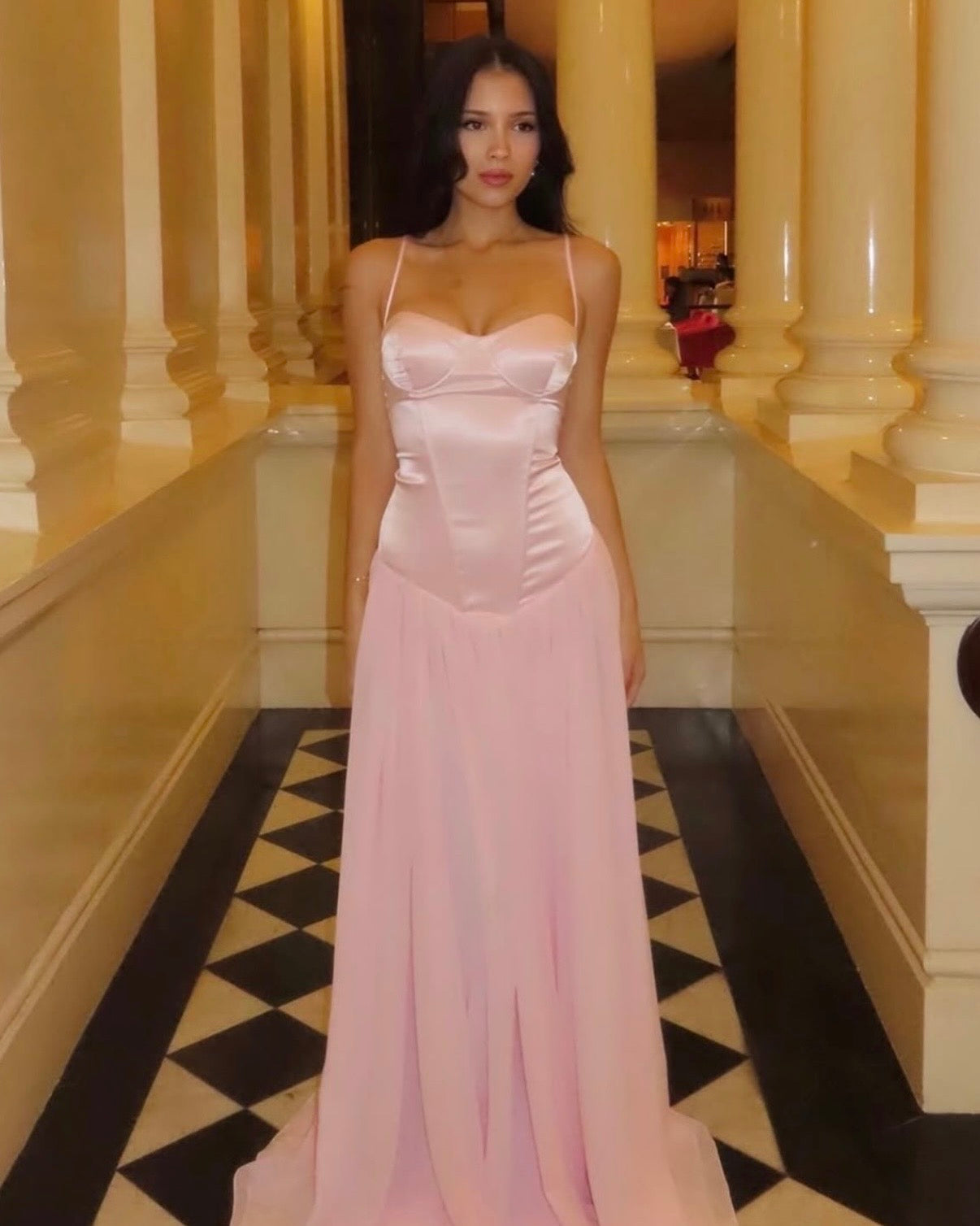 Amelia Maxi Dress - Pink