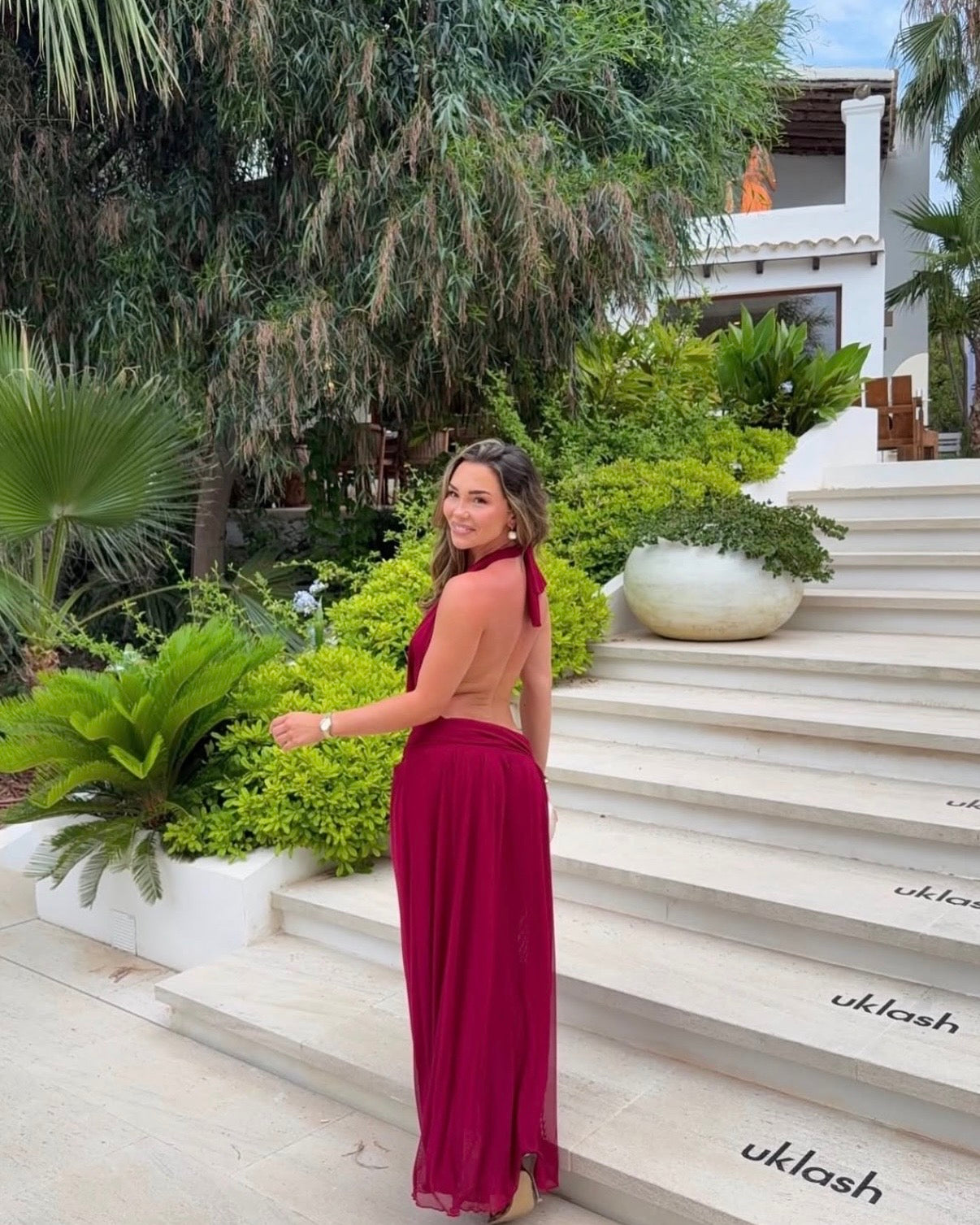 Yosei Dress in Red