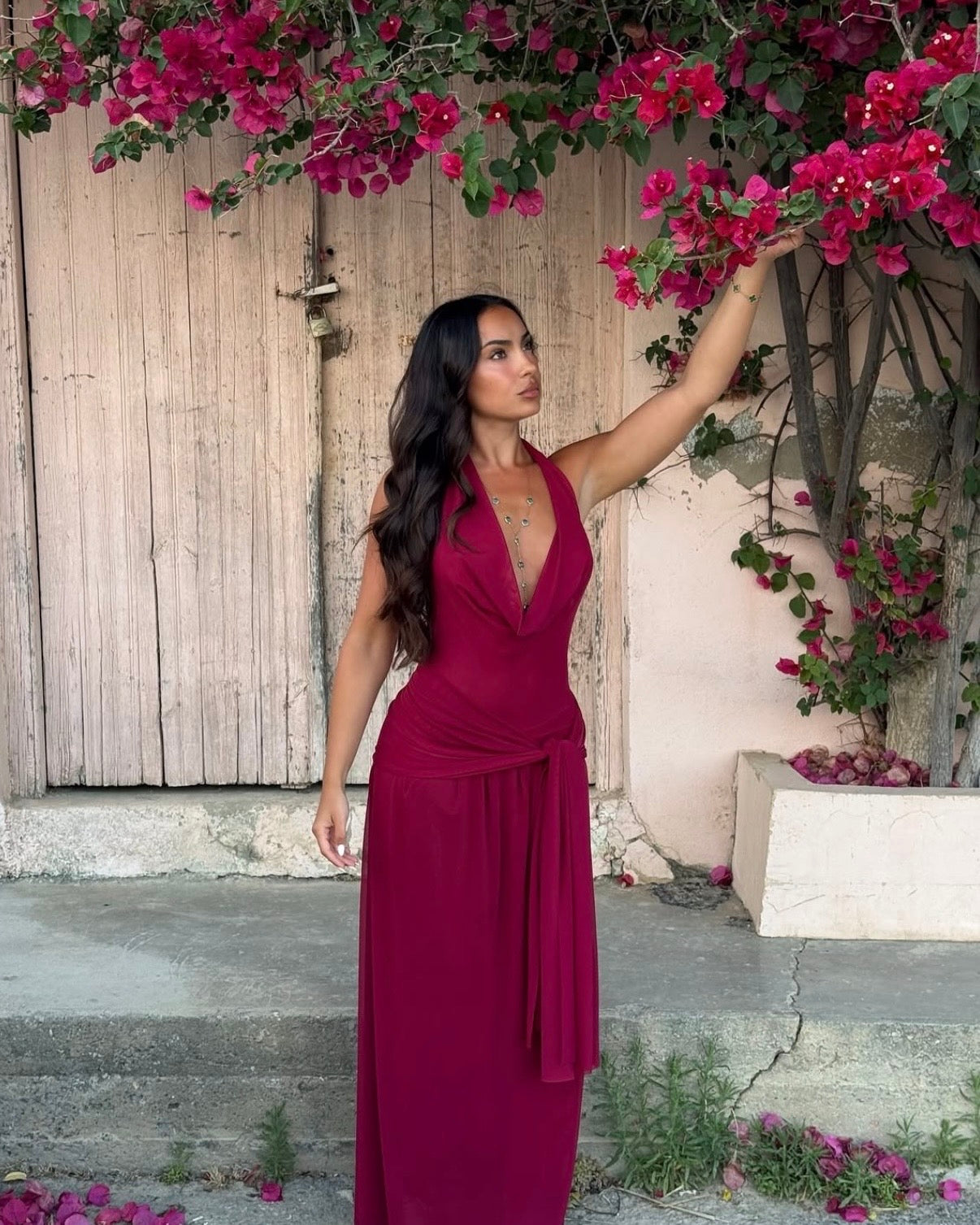 Yosei Dress in Red