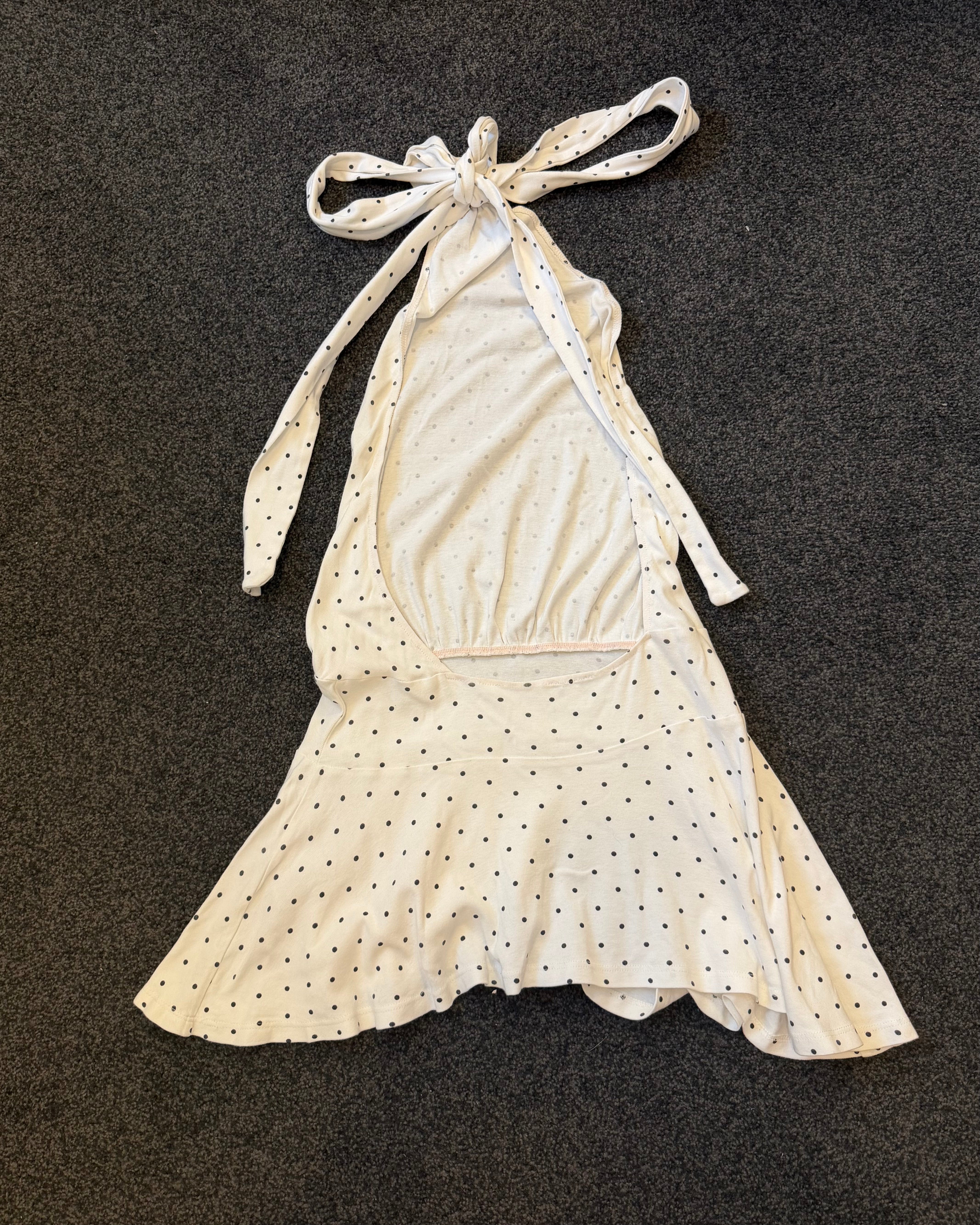 For Sale: Enya Backless Mini Dress