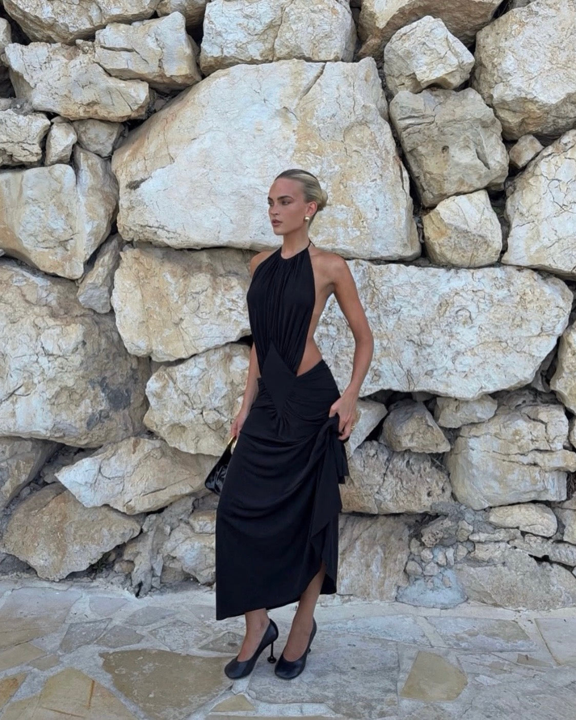 Jackie Gown - Black