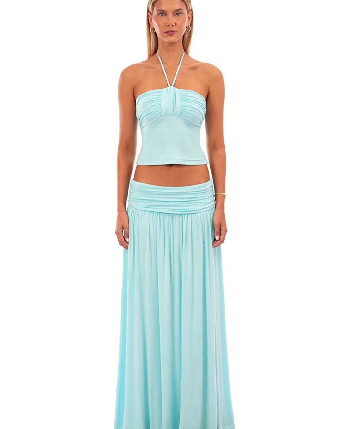Mariella Halter Set - Aquamarine