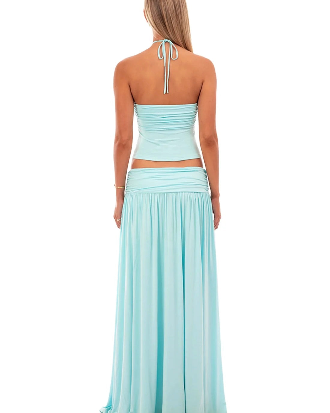 Mariella Halter Set - Aquamarine