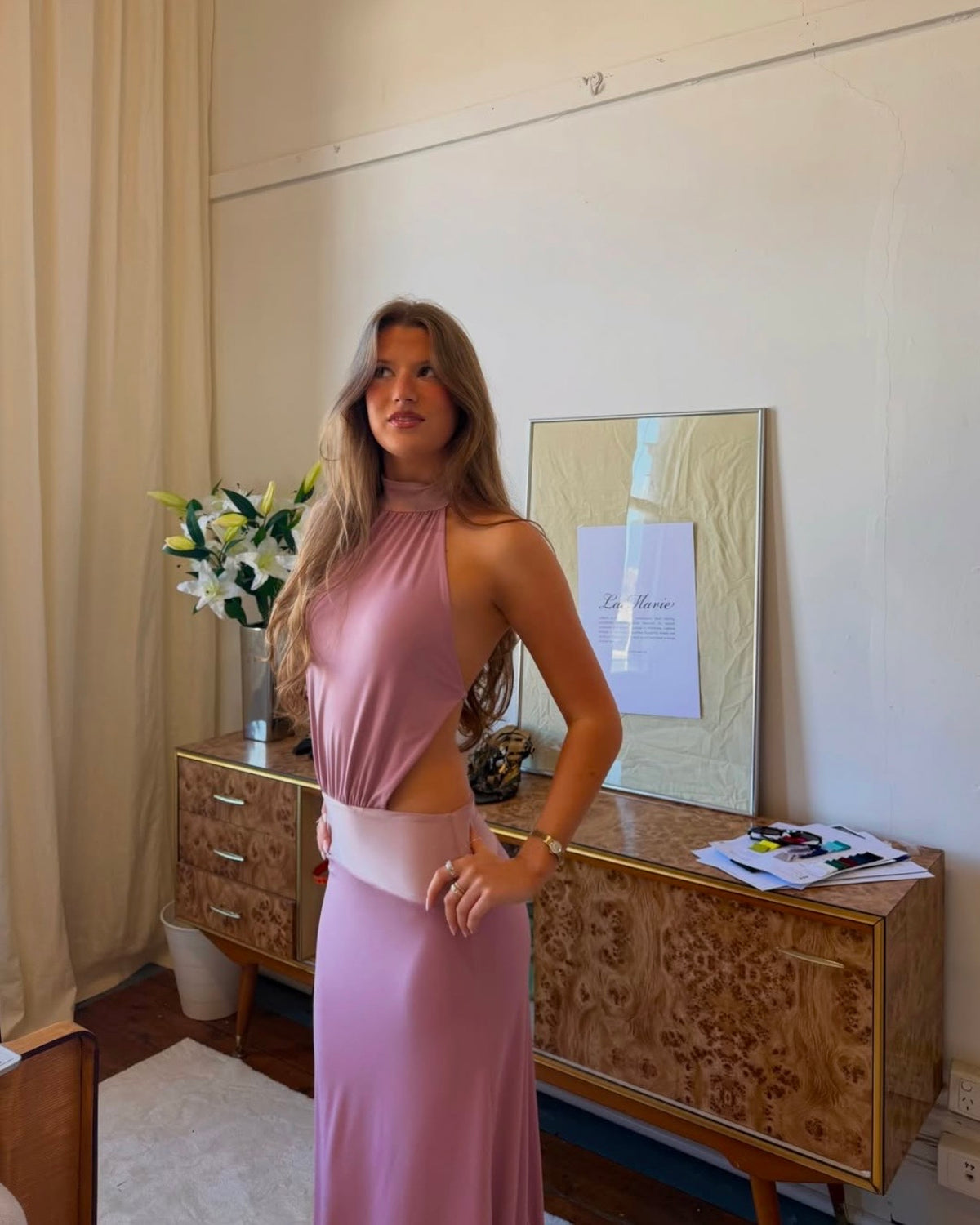 Ondre Dress - Pink