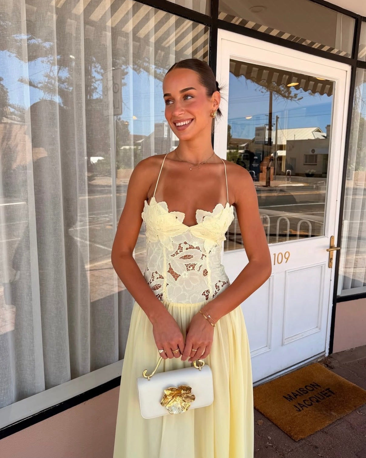Stephanie Maxi Dress - Butter