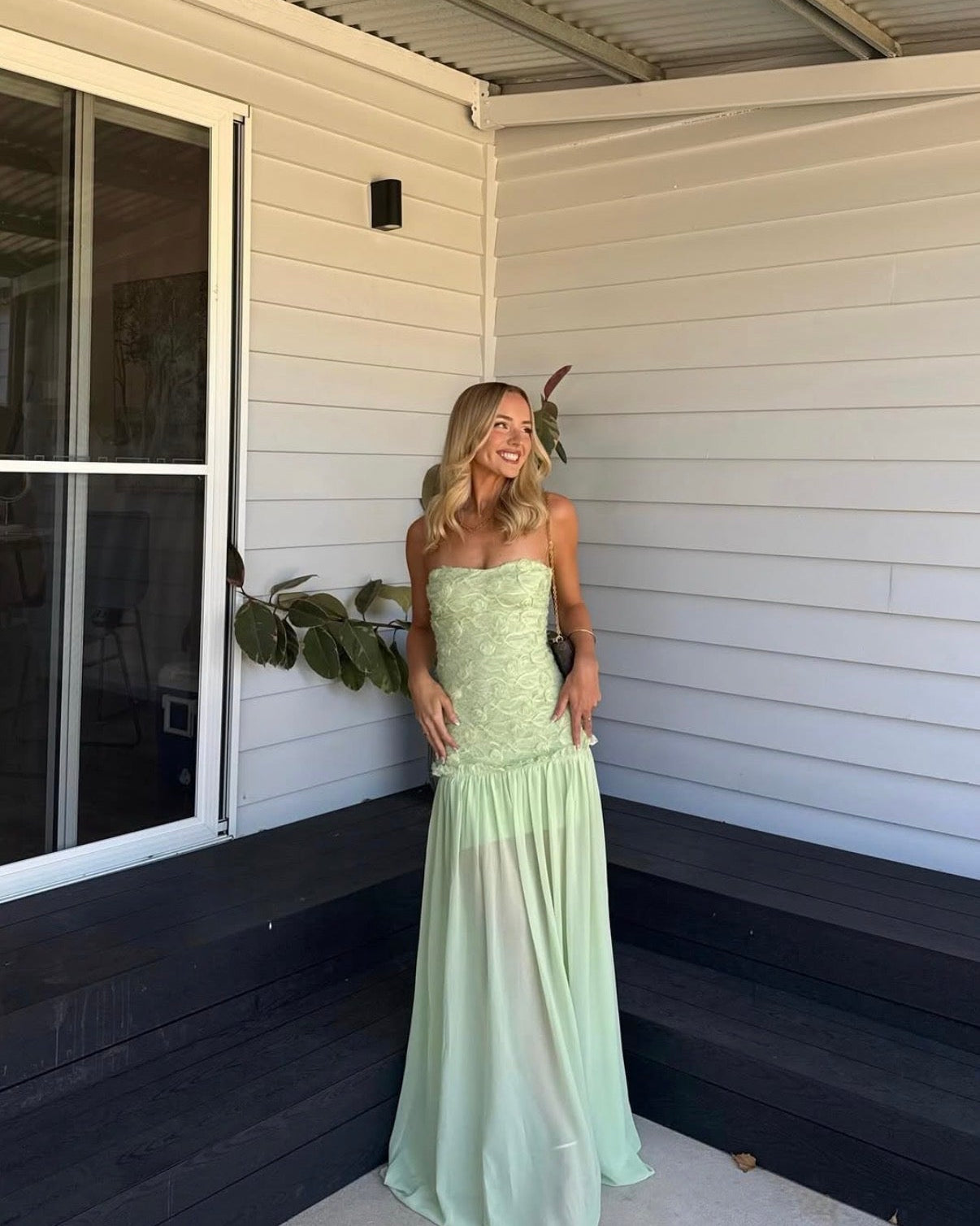 Renata Dress - Mint