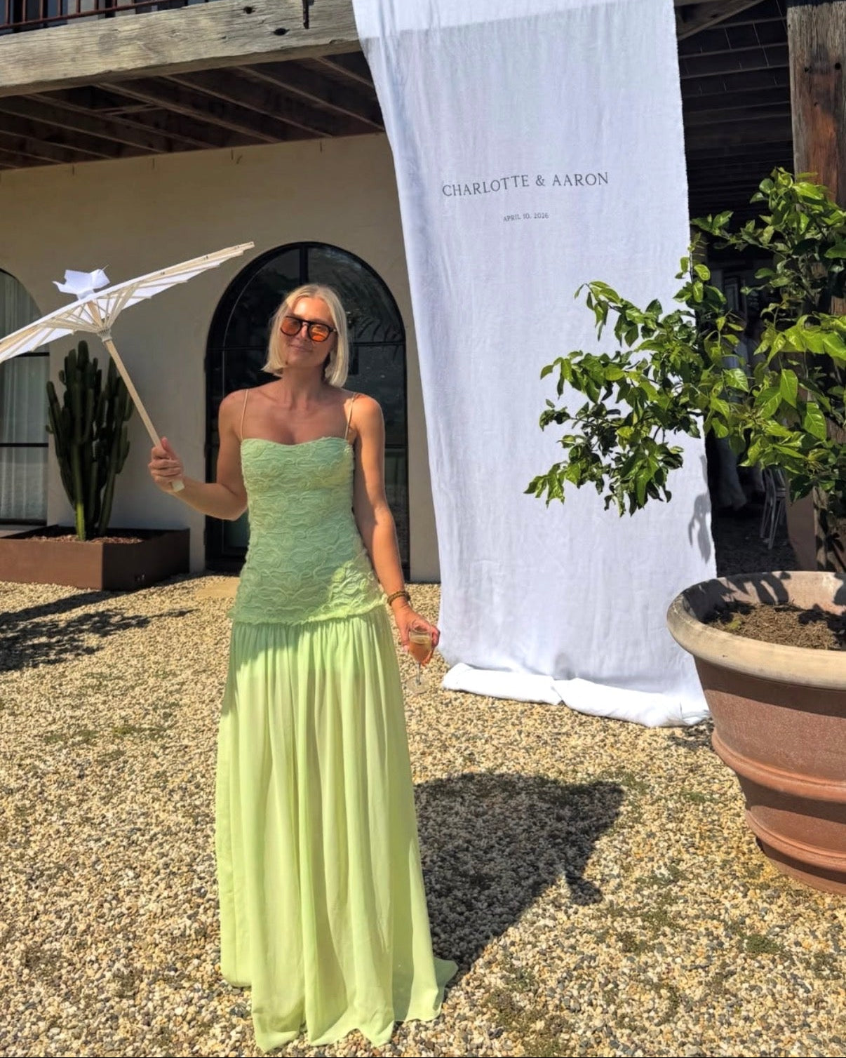 Renata Dress - Mint