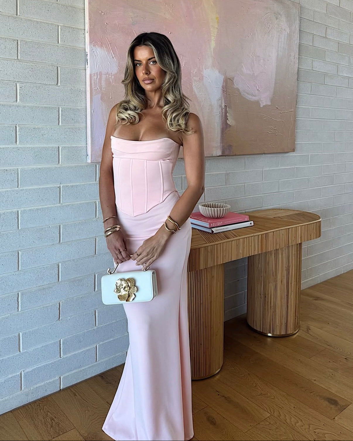 Louie Gown - Baby Pink