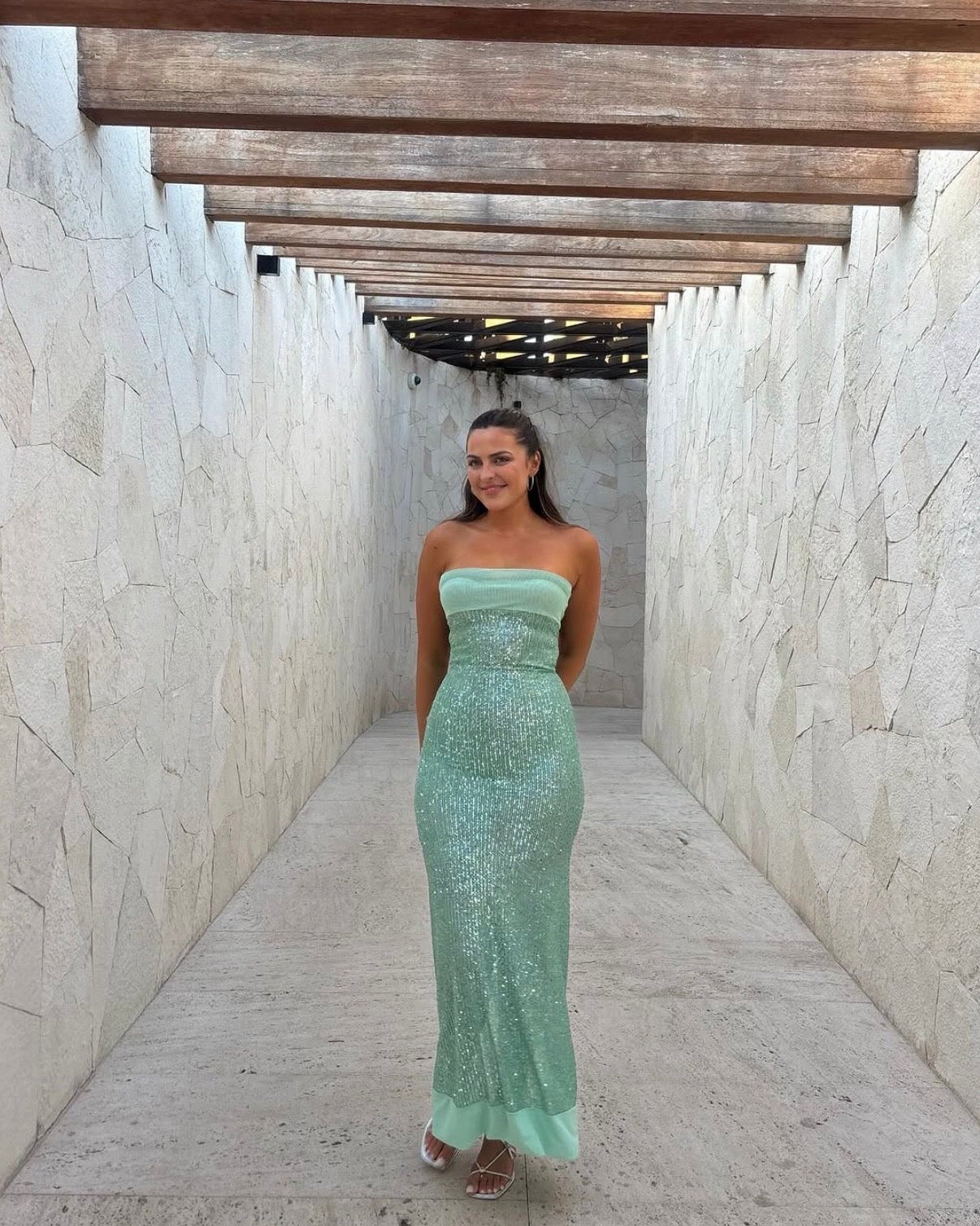 Elizabeth Dress - Malachite