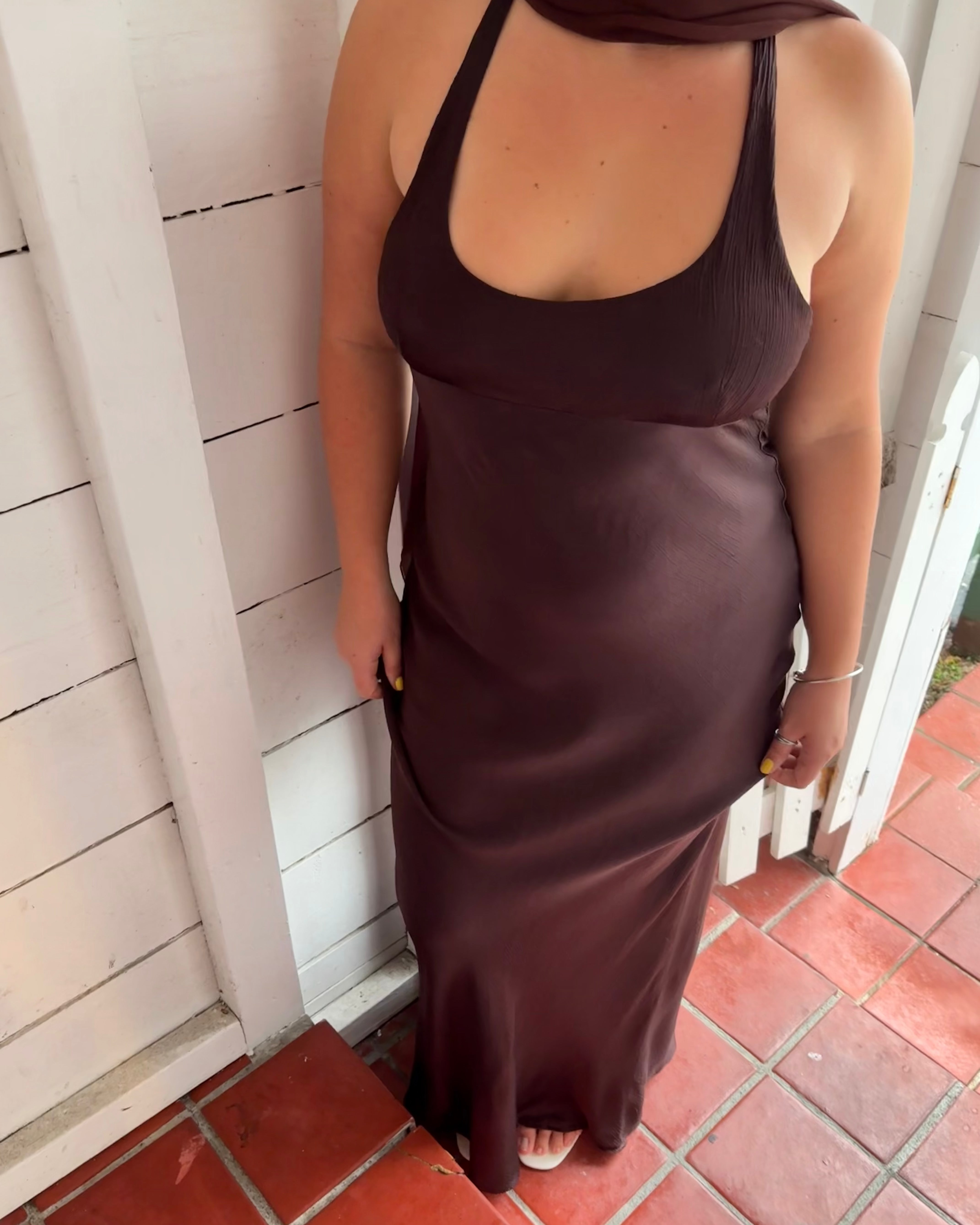 Maxina Dress - Chocolate