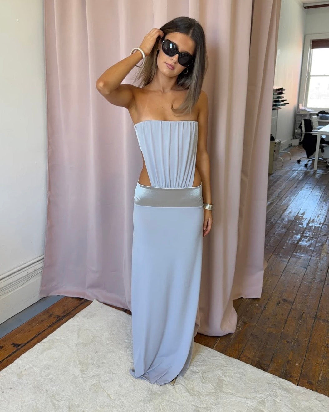 Kendall Dress - Silver