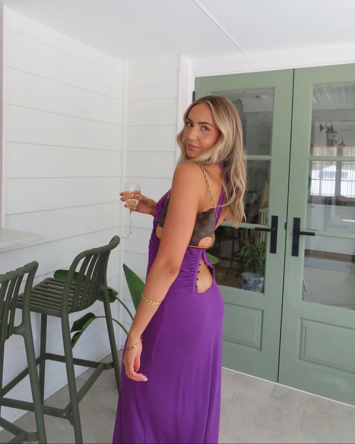 Angelina Maxi in Uva