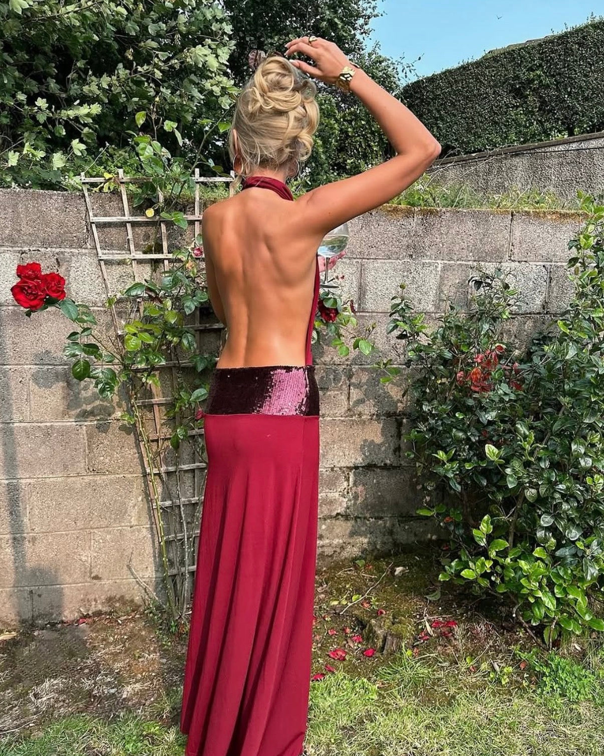 Adele Gown - Wine