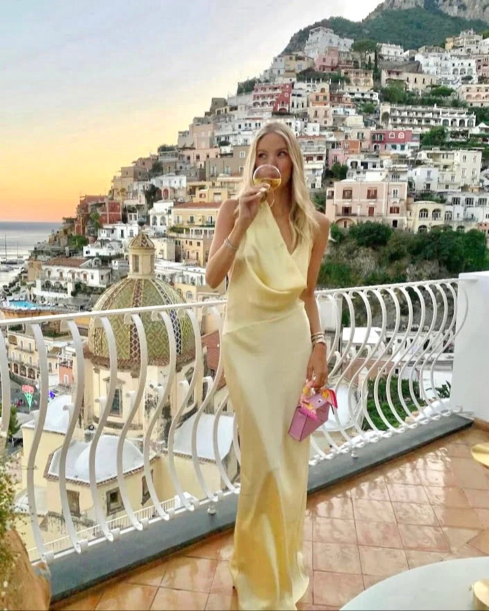 Gabi Gown - Lemon